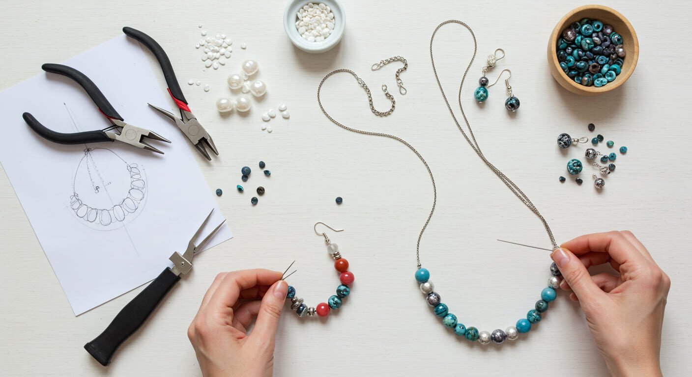 outils essentiels créatrice de bijoux
