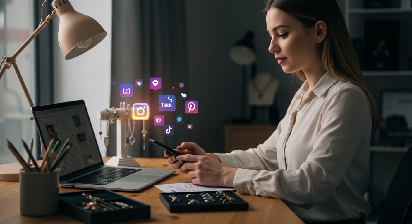 Comment developper sa marque de bijoux sur les réseaux